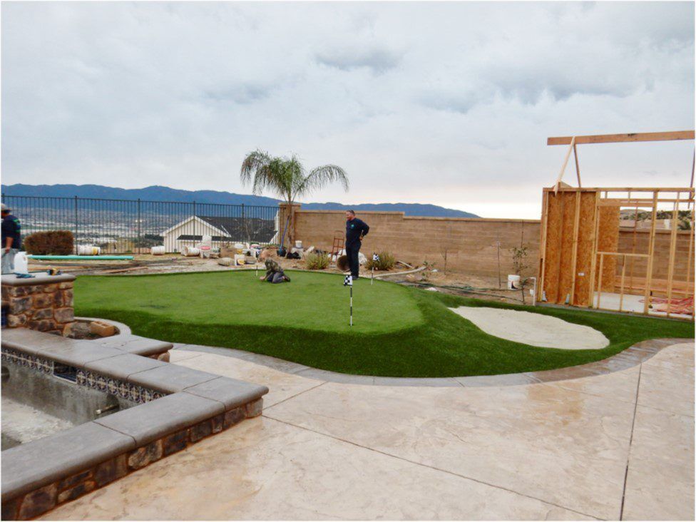 Putting Green Accessories, indoor & Outdoor Artificial Golf Area San Diego