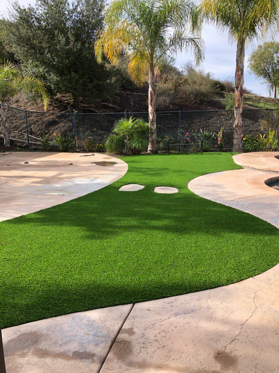 Residential Artificial Grass, Pavers, & Custom Landscape, San Diego, CA