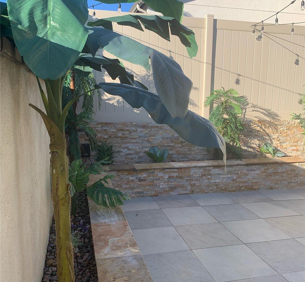 Retaining Walls for Patio Seating, Flower beds, San Diego, CA